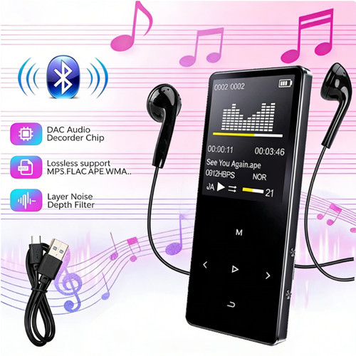 Mp4 mp3 player unterstützt - mp4/mp3,
